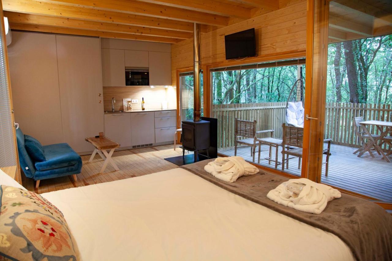 Cabanas Enoturismo Maria Manuela Boqueixon Ngoại thất bức ảnh